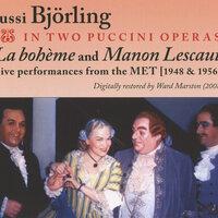 Jussi Bjorling in Two Puccini Operas (1948, 1956)