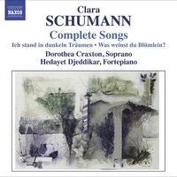 Schumann, C.: Songs (Complete)
