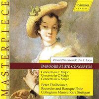 Vivaldi / Telemann / Bach, C.P.E.: Baroque Flute Concertos