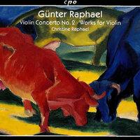 Raphael: Violin Concerto & Other Works for Violin