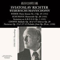 Sviatoslav Richter - Weber/Schumann/Chopin