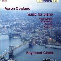Copland, A.: Music for Piano