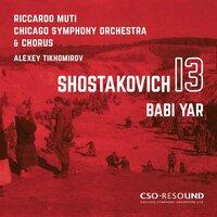 Shostakovich: Symphony No. 13 in B-Flat Minor, Op. 113 "Babi Yar"