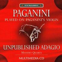 Paganini: Unpublished Adagio