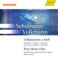 SCHUMANN, R. / VOLKMANN, F.R.: Cello Concertos