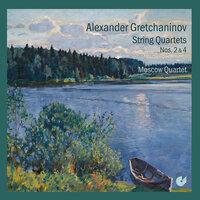 Gretchaninov: String Quartets Nos. 2 & 4
