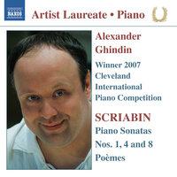 Scriabin: Piano Sonatas Nos. 1, 4 & 8 - Poemes