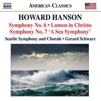 Hanson: Symphonies Nos. 6 & 7 - Lumen in Christo