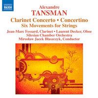 Tansman: Clarinet Concerto - Concertino