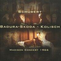 Kolisch in America, Vol. 2: Schubert (1966)
