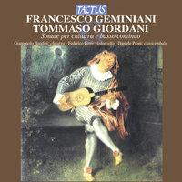 Sonate per chitarra e basso continuo - Geminiani - Giordani