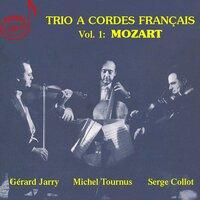 Trio a cordes français, Vol. 1: Mozart