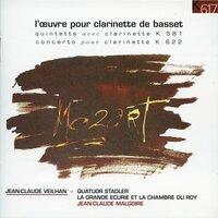 Mozart: Clarinet Quintet, K. 581 & Clarinet Concerto, K. 622