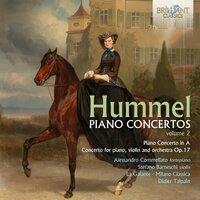 Hummel: Piano Concertos, Vol. 2