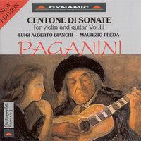 Paganini, N.: Centone Di Sonate for Violin and Guitar, Vol. 3