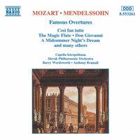 Mozart / Mendelssohn: Famous Overtures