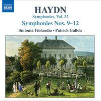 Haydn: Symphonies, Vol. 32 (Nos. 9, 10, 11, 12)