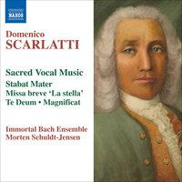 Scarlatti, D.: Stabat Mater / Missa Breve, "La Stella" / Te Deum / Magnificat
