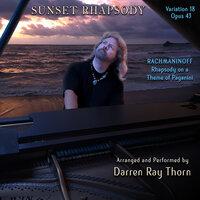 Sunset Rhapsody Variation 18 Opus 43 Rhapsody on Themes of Paganini