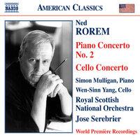 Rorem: Piano Concerto No. 2 - Cello Concerto