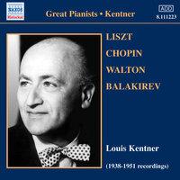 Balakirev: Piano Sonata / Liszt: Apres Une Lecture Du Dante (Kentner) (1938-1951)