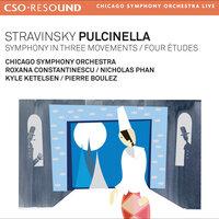 Stravinsky, I.: Pulcinella / Symphony in 3 Movements / 4 Etudes