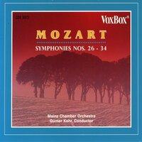 Mozart Symphonies Nos. 26-34