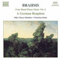 Brahms: Four-Hand Piano Music, Vol.  5