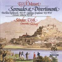 MOZART, W.A.: Eine kleine Nachtmusik / Salzburg Symphonies Nos. 1 and 2 / Serenata Notturna (Camerata Salzburg, Vegh)