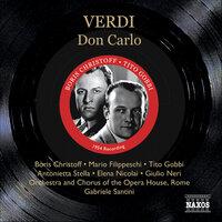 Verdi: Don Carlo (Christoff, Filippeschi, Gobbi) (1954)