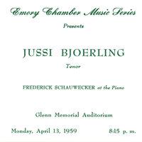 Jussi Björling: The Atlanta Recital 1959
