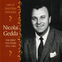 Nicolai Gedda: The First Ten Years, 1952-1962