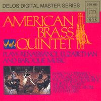 Chamber Music (Brass Quintet) - Scheidt, S. / Ferrabosco Ii, A. / Morley, T. / Holborne, A. / Weelkes, T. / Simpson, T.