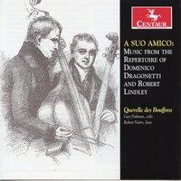 A Suo Amico: Music from the repertoire of Domenico Dragonetti and Robert Lindley