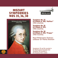 Mozart: Symphonies No. 35, 36, 38
