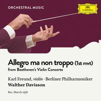 Beethoven: Violin Concerto in D Major, Op. 61: 1. Allegro ma non troppo