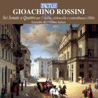 Rossini: Sei Sonate a Quattro per 2 violini, violoncello e contrabbasso (1804)