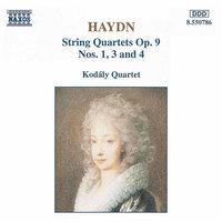 Haydn: String Quartets, Op. 9, Nos. 1, 3 and 4