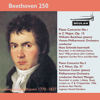 Beethoven 250 Piano Concertos 1 and 3