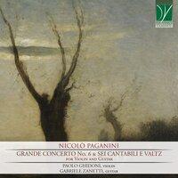 Nicolò Paganini - Grande Concerto No. 6 & Sei Cantabili e Valtz