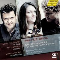Ravel: Sämtliche Werke fur Klavier und Violine