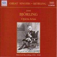 Bjorling, Jussi: Opera Arias (1936-1948)