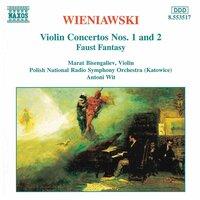 Wieniawski: Violin Concertos Nos. 1 and 2 / Faust Fantasy