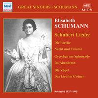 Schumann, Elisabeth: Schubert Lieder (1927-1945)