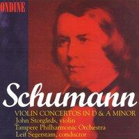 Schumann, R.: Violin Concerto, Op. Posth. / Cello Concerto, 129 (Arr. for Violin and Orchestra)