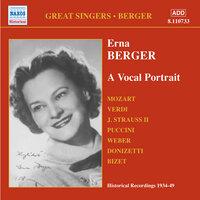 Berger, Erna:  A Vocal Portrait (1934-1949)