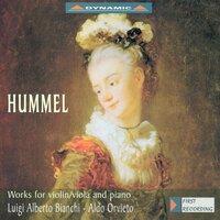 Hummel: Amusement / Rondo Brillant in G Major / Viola Sonata in E-Flat Major