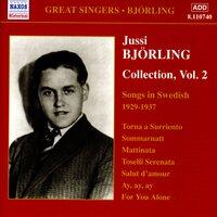 Bjorling, Jussi: Bjorling Collection, Vol. 2: Songs in Swedish (1929-1937)