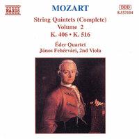 Mozart: String Quintets, K. 406 and K. 516