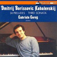 Kabalevsky: 24 Preludes / Piano Sonata No. 3